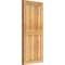 Ekena Millwork Framed Board-n-Batten Shutters, Rough Sawn Western Red Cedar, 16 1/8W x 35H, PR RBF06S16X035RWR - alternate 2